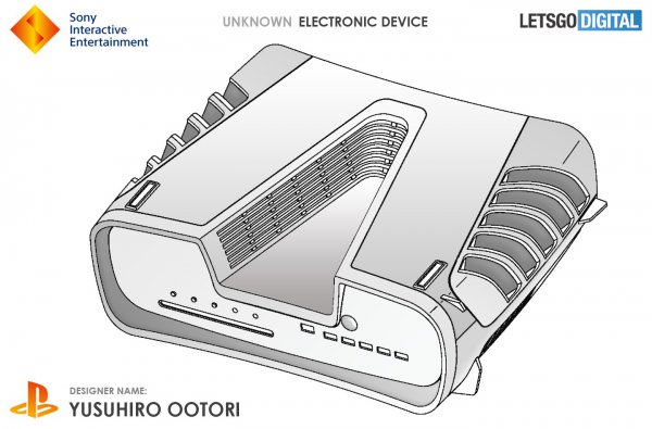 PS5硬件设计专利曝光 深V散热孔造型别出心裁