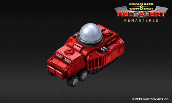 《红色警戒:重制版》开发顺利 磁能坦克模型曝光