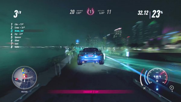 《极品飞车：热度》公布13分钟演示 夜晚模式飙车