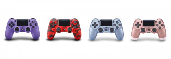 玫瑰金等全新配色PS4手柄公开 9月6日正式推出